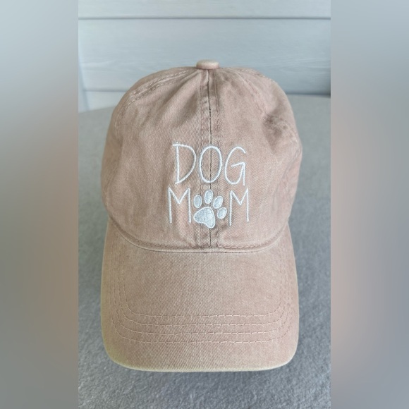 Dog Mom Blush Pink Ball Cap - David and Young - Picture 2 of 9